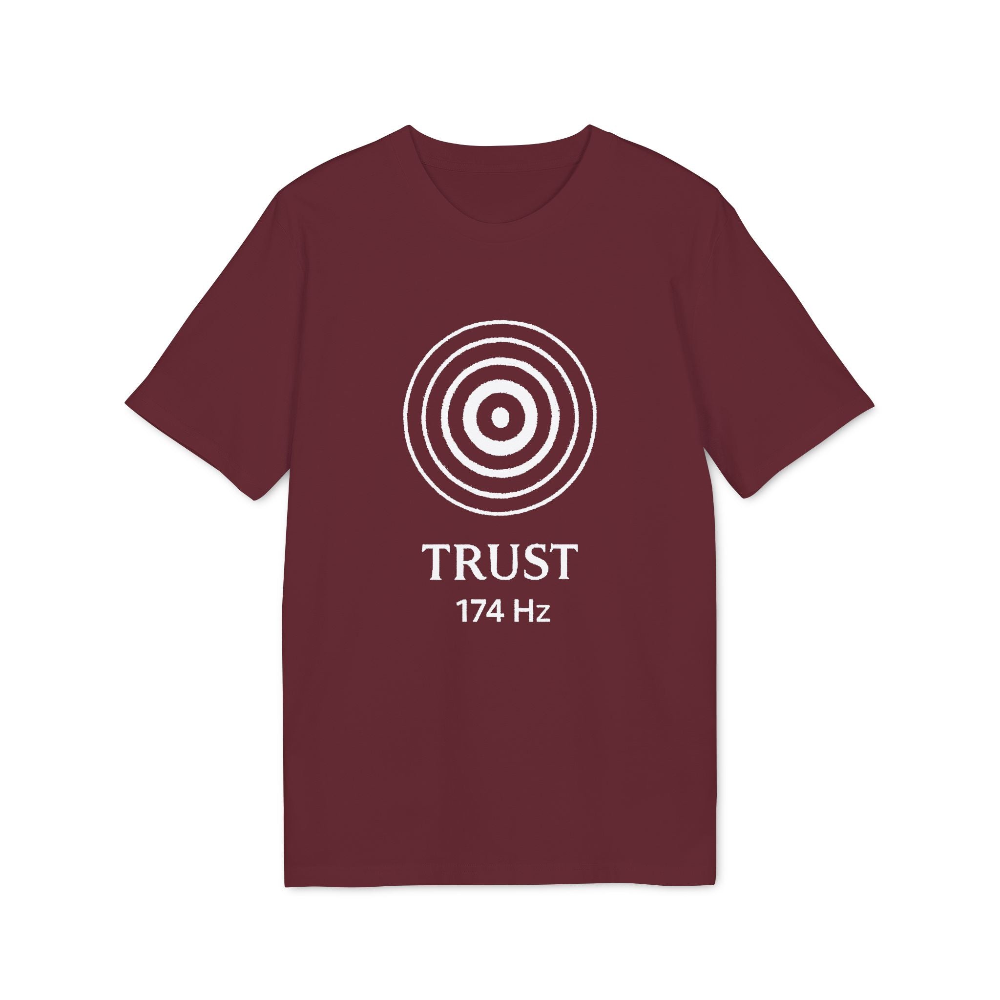 Trust 174 Hz T-Shirt — Minimal Spiritual Frequency Tee