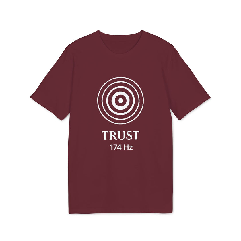 Trust 174 Hz T-Shirt — Minimal Spiritual Frequency Tee