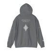 Express 741 Hz Star Logo Hoodie | Frequency Botanical Minimalist Design