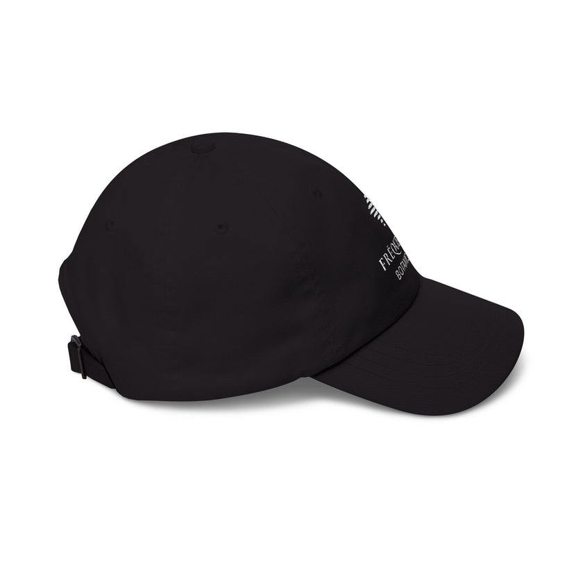Classic Dad Cap — Minimal Embroidered Baseball Hat