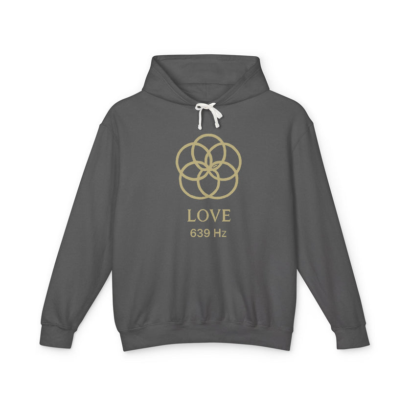 F°6 - LOVE - Unisex Lightweight Hooded Sweatshirt