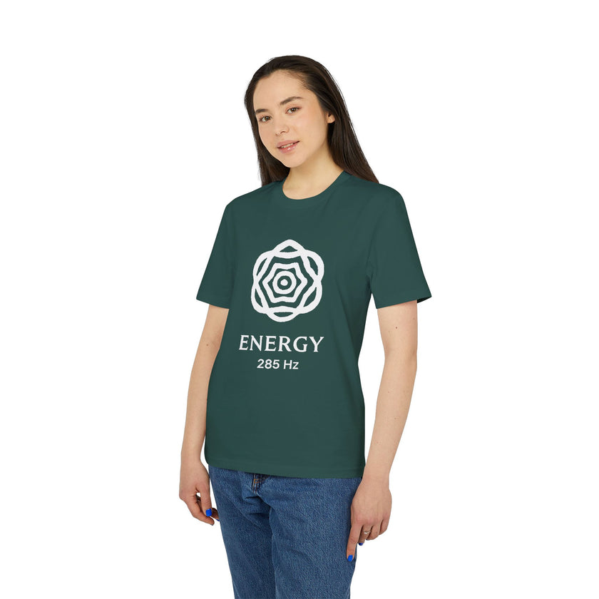 Energy 285 Hz T-Shirt — Minimal Spiritual Frequency Tee