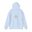 Instinct 396 Hz Star Logo Hoodie | Frequency Botanical Minimalist Design