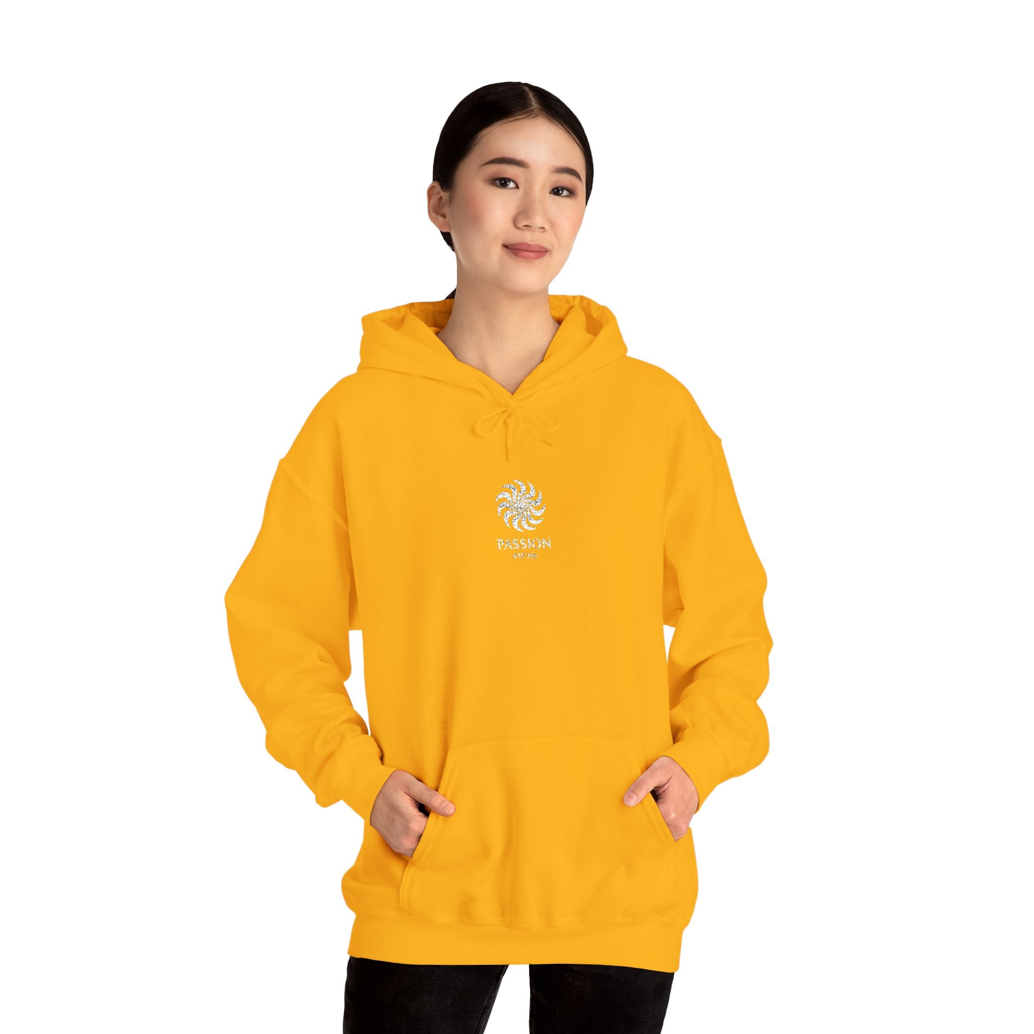 F°4 - PASSION - EMBROIDERED Unisex Heavy Blend™ Hooded Sweatshirt