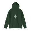 Inspire 965 Hz Star Logo Hoodie | Frequency Botanical Minimalist Design