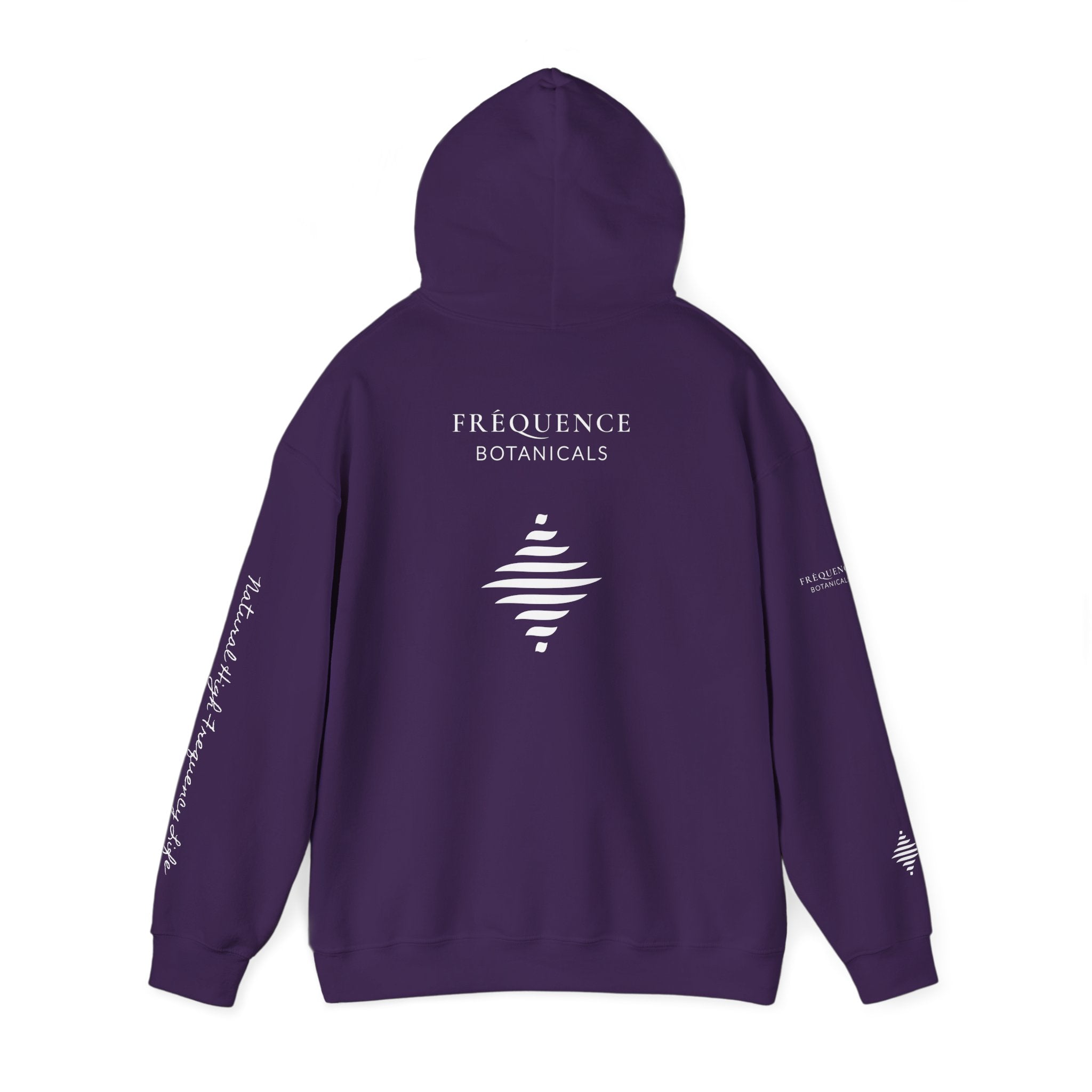 Express 741 Hz Star Logo Hoodie | Frequency Botanical Minimalist Design