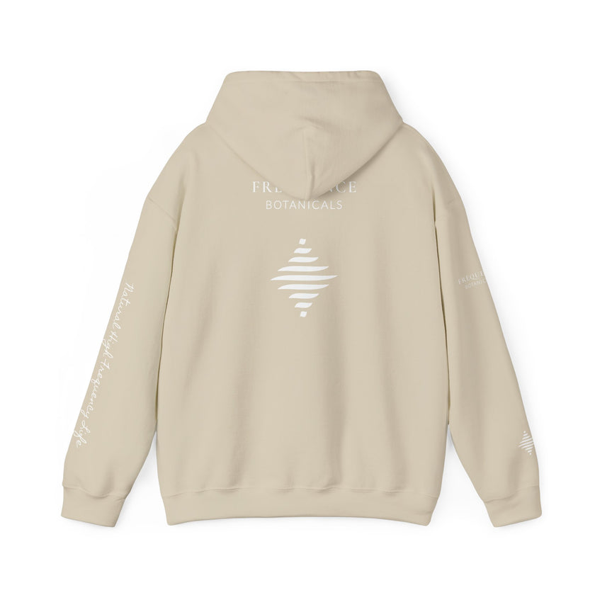 Passion 417 Hz Star Logo Hoodie | Frequency Botanical Minimalist Design