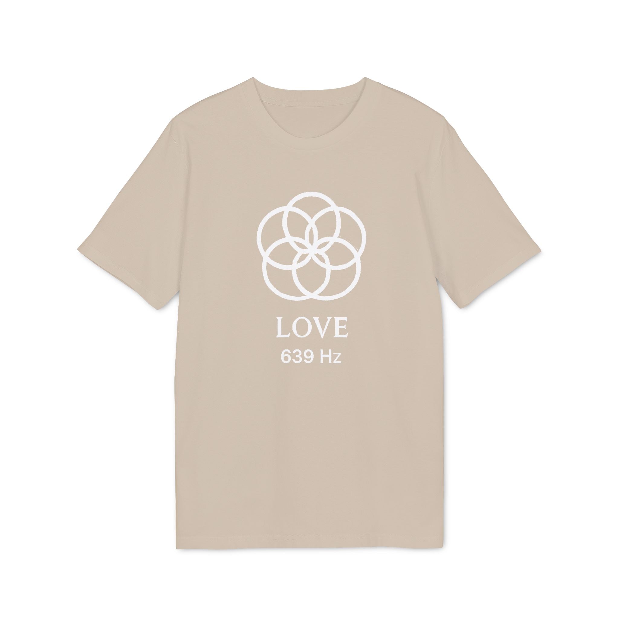 Love 628 Hz T-Shirt — Minimal Spiritual Frequency Tee