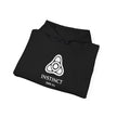 Instinct 396 Hz Star Logo Hoodie | Frequency Botanical Minimalist Design