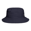 Frequénce Botanicals Embroidered Bucket Hat — Earthy Brown Garden Logo Sun Hat