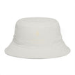 Frequénce Botanicals Embroidered Bucket Hat — Earthy Brown Garden Logo Sun Hat
