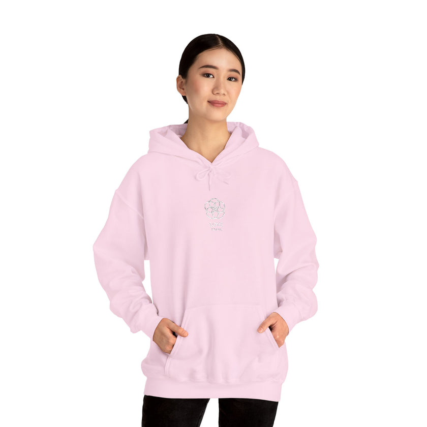 F°6 - LOVE - EMBROIDERED Unisex Heavy Blend™ Hooded Sweatshirt