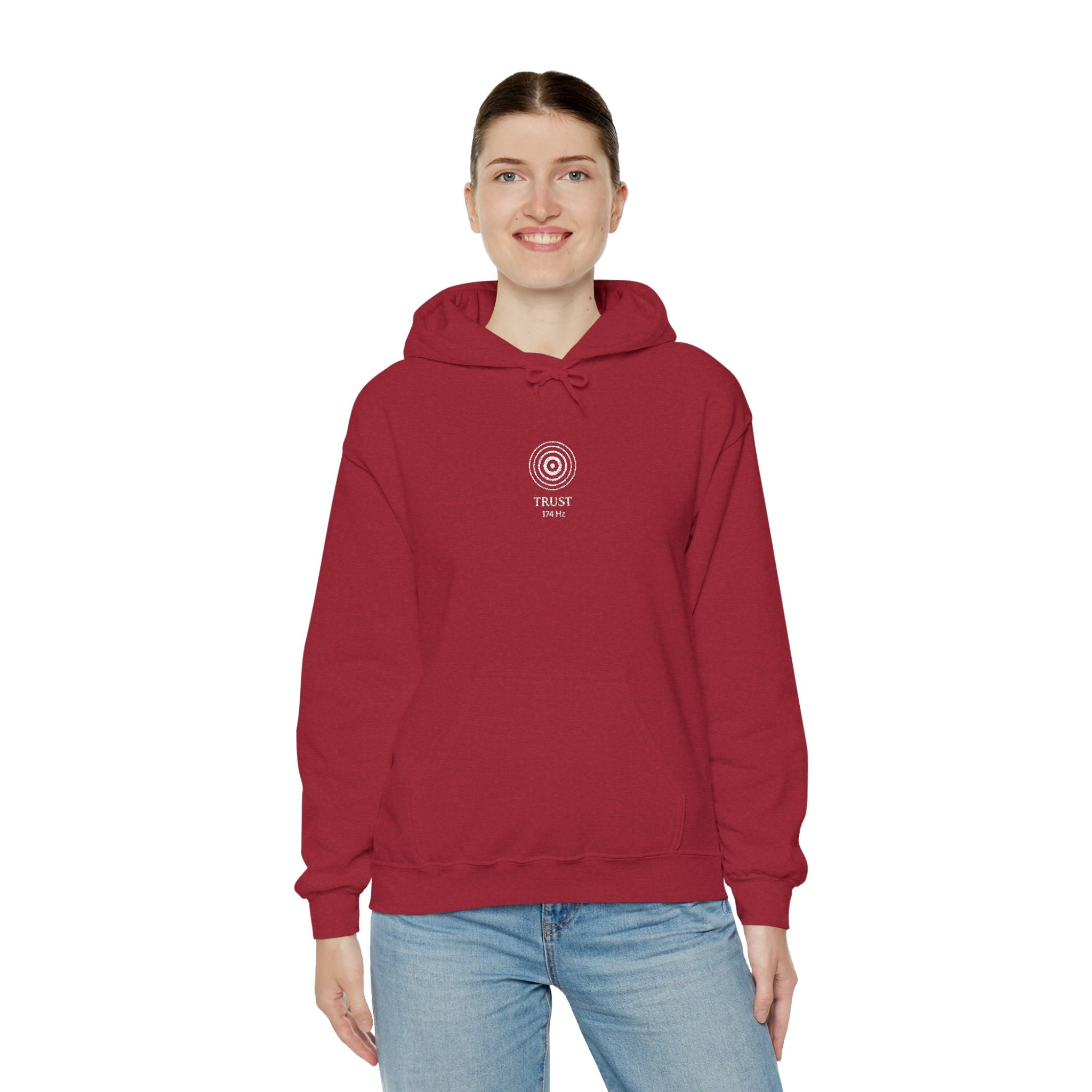 F°1 - TRUST - EMBROIDERED Unisex Heavy Blend™ Hooded Sweatshirt