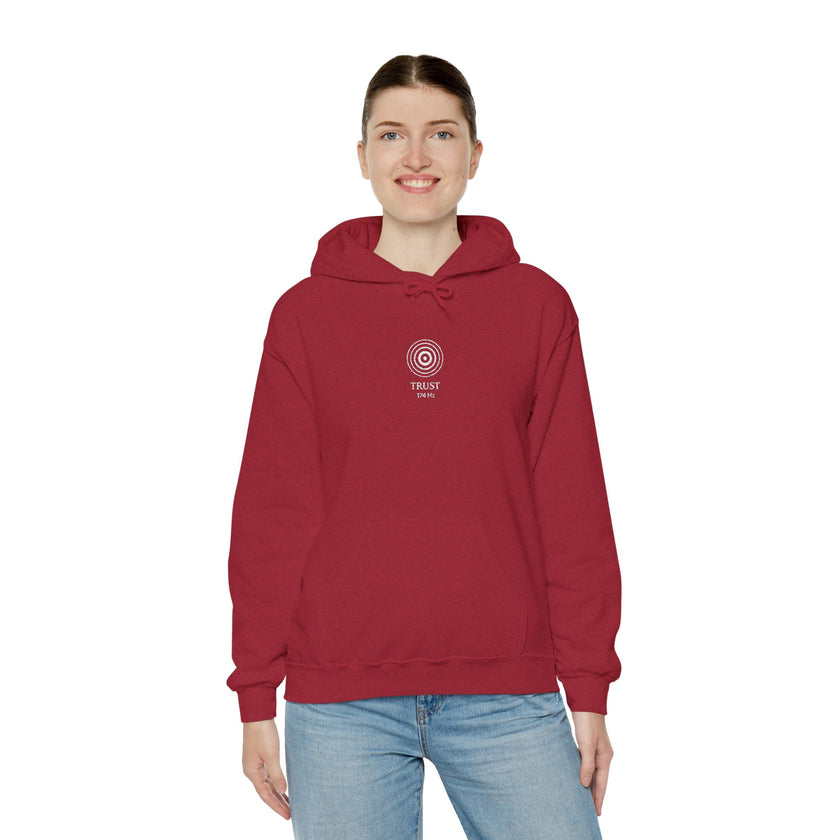 F°1 - TRUST - EMBROIDERED Unisex Heavy Blend™ Hooded Sweatshirt