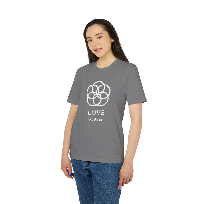 Love 628 Hz T-Shirt — Minimal Spiritual Frequency Tee