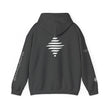 Power 528 Hz Star Logo Hoodie | Frequency Botanical Minimalist Design