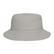 Frequénce Botanicals Embroidered Bucket Hat — Earthy Brown Garden Logo Sun Hat