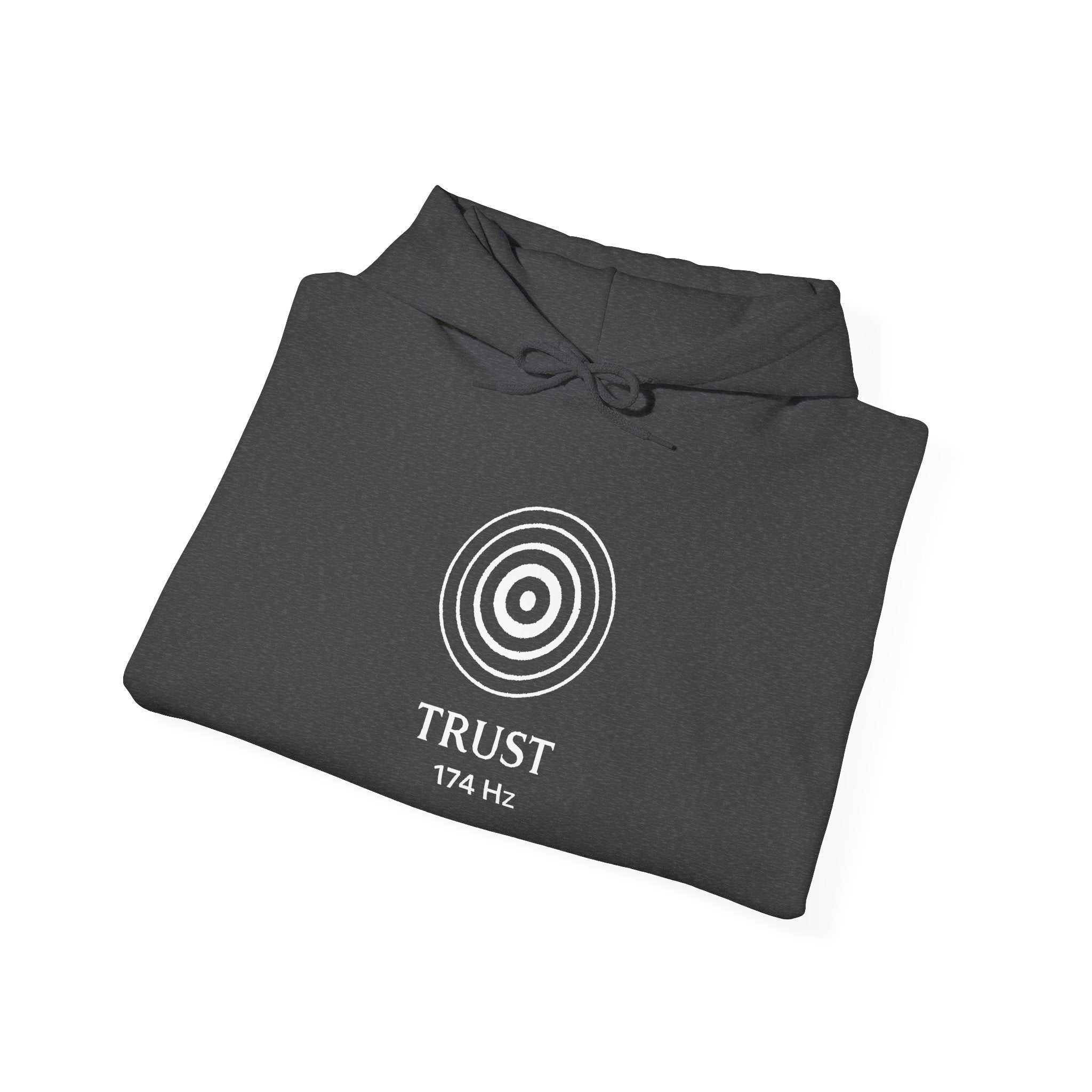 Trust 174 Hz Star Logo Hoodie | Frequency Botanical Minimalist Design
