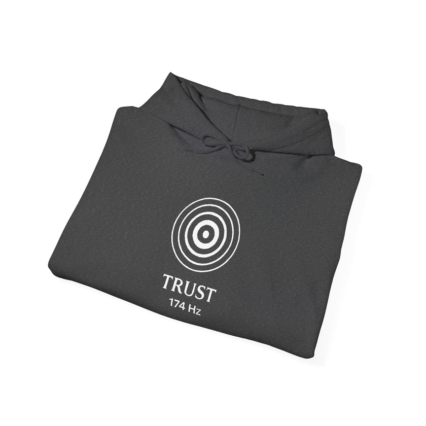 Trust 174 Hz Star Logo Hoodie | Frequency Botanical Minimalist Design