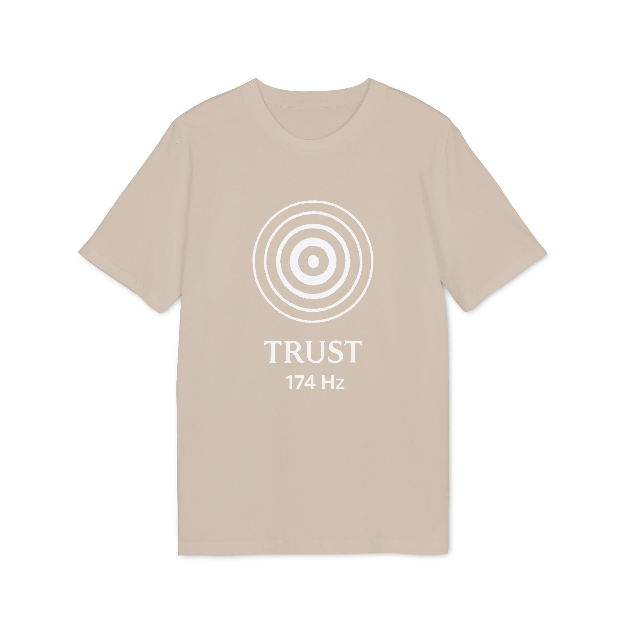 Trust 174 Hz T-Shirt — Minimal Spiritual Frequency Tee