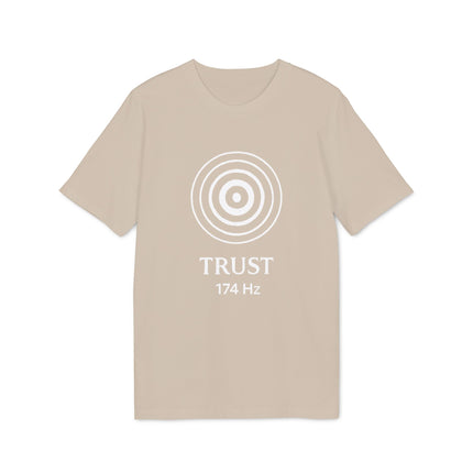 Trust 174 Hz T-Shirt — Minimal Spiritual Frequency Tee