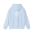 Power 528 Hz Star Logo Hoodie | Frequency Botanical Minimalist Design