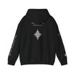 Clarity 852 Hz Star Logo Hoodie | Frequency Botanical Minimalist Design