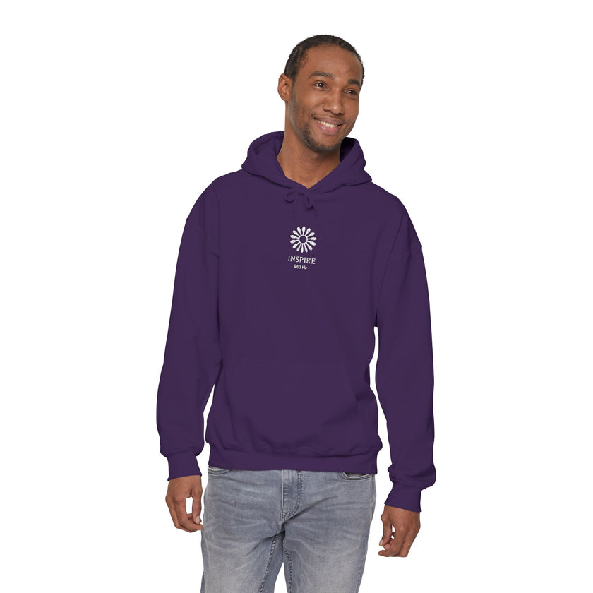 F°9 - INSPIRE - EMBROIDERED Unisex Heavy Blend™ Hooded Sweatshirt