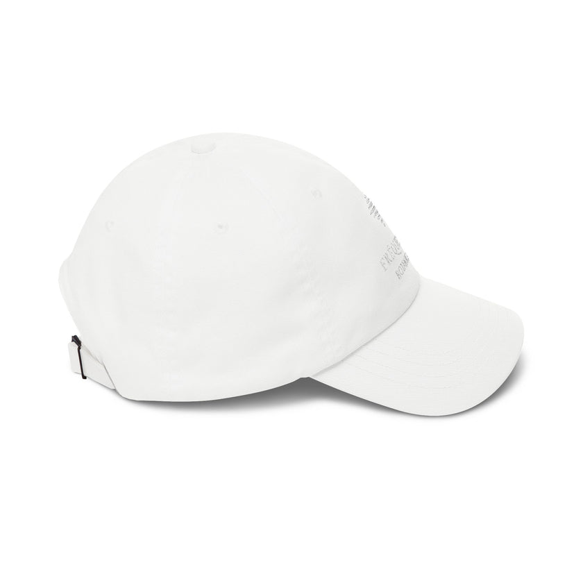 Classic Dad Cap — Minimal Embroidered Baseball Hat