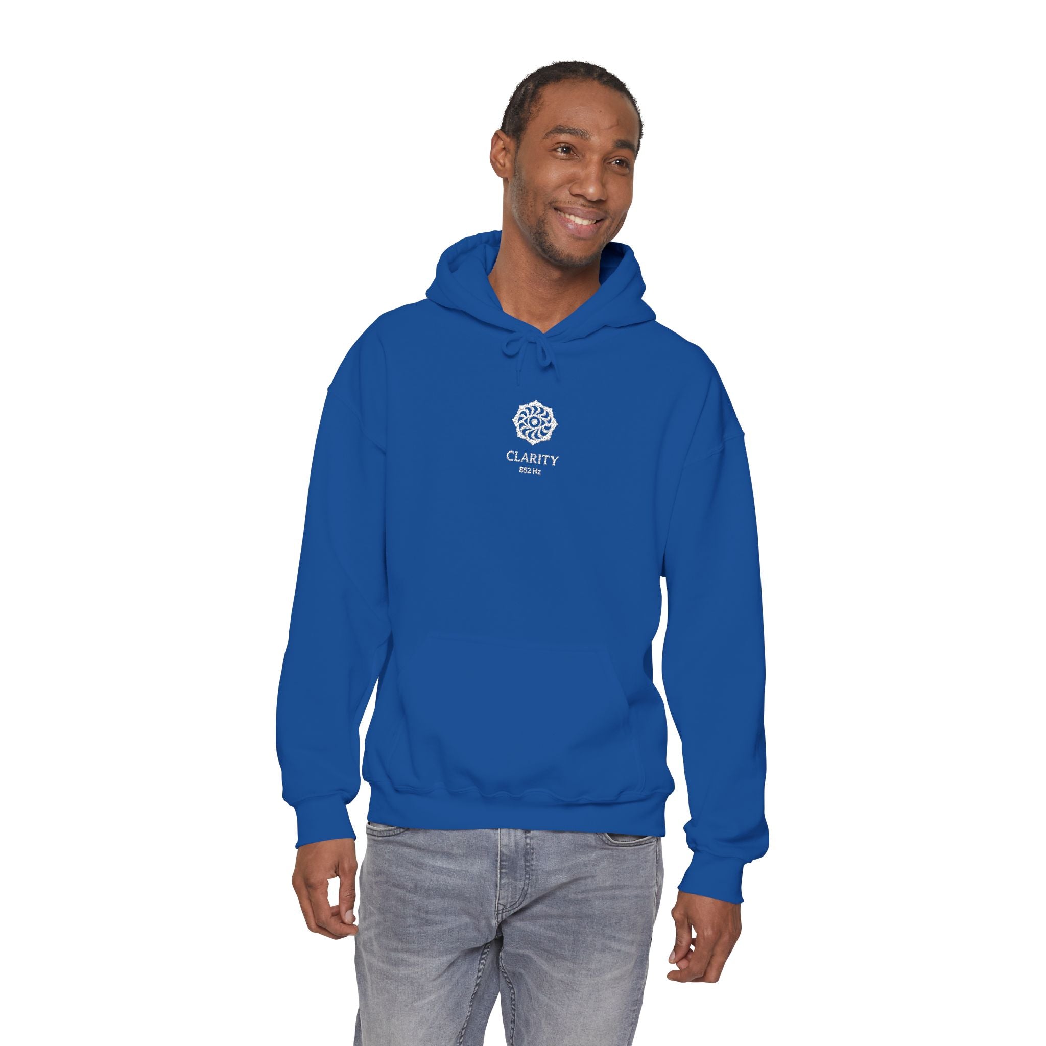 F°8 - CLARITY - EMBROIDERED Unisex Heavy Blend™ Hooded Sweatshirt