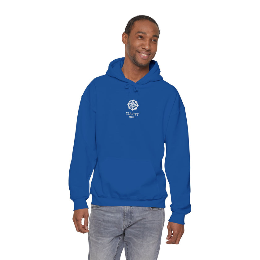 F°8 - CLARITY - EMBROIDERED Unisex Heavy Blend™ Hooded Sweatshirt