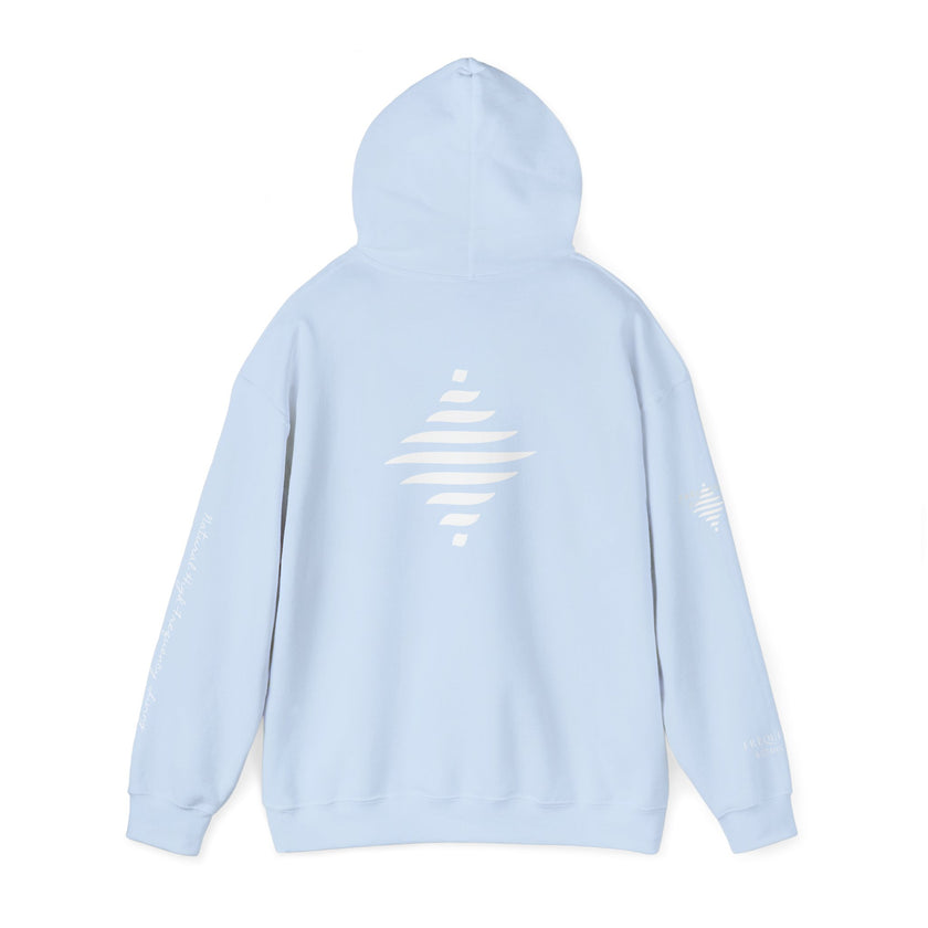 Love 639 Hz Star Logo Hoodie | Frequency Botanical Minimalist Design