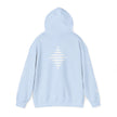 Power 528 Hz Star Logo Hoodie | Frequency Botanical Minimalist Design