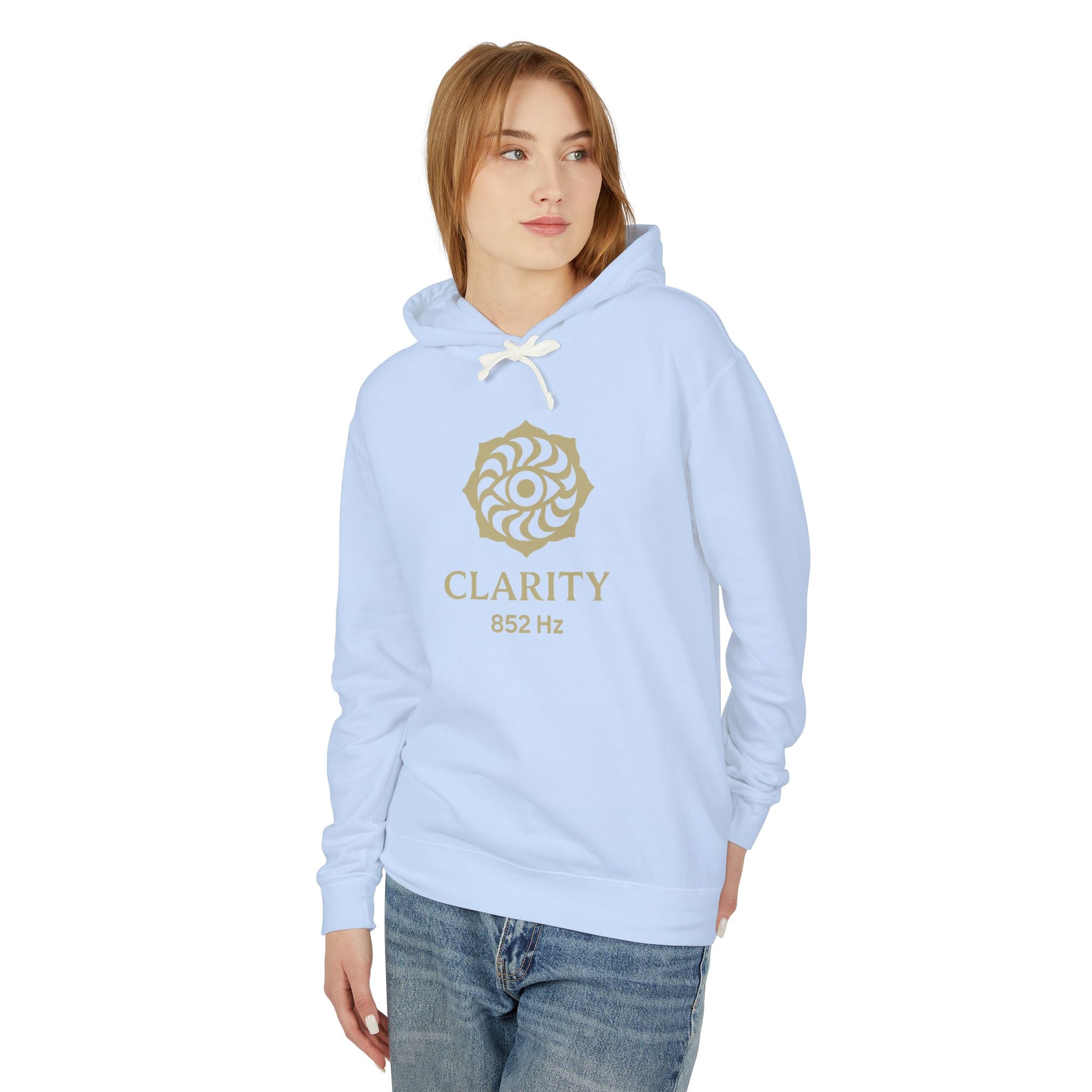 F°8 - CLARITY - Unisex Lightweight Hooded Sweatshirt