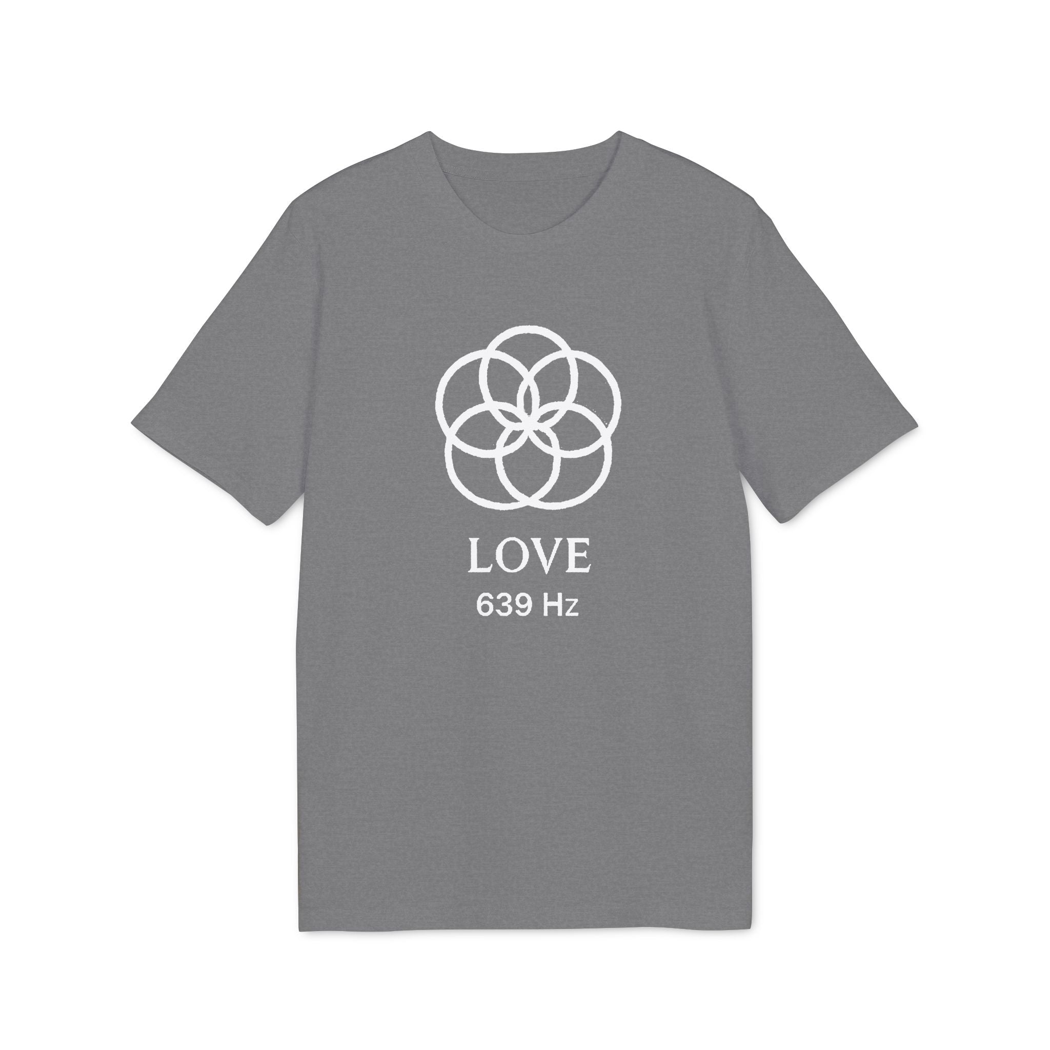 Love 628 Hz T-Shirt — Minimal Spiritual Frequency Tee