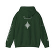 Express 741 Hz Star Logo Hoodie | Frequency Botanical Minimalist Design