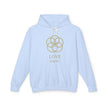 F°6 - LOVE - Unisex Lightweight Hooded Sweatshirt