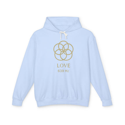 F°6 - LOVE - Unisex Lightweight Hooded Sweatshirt