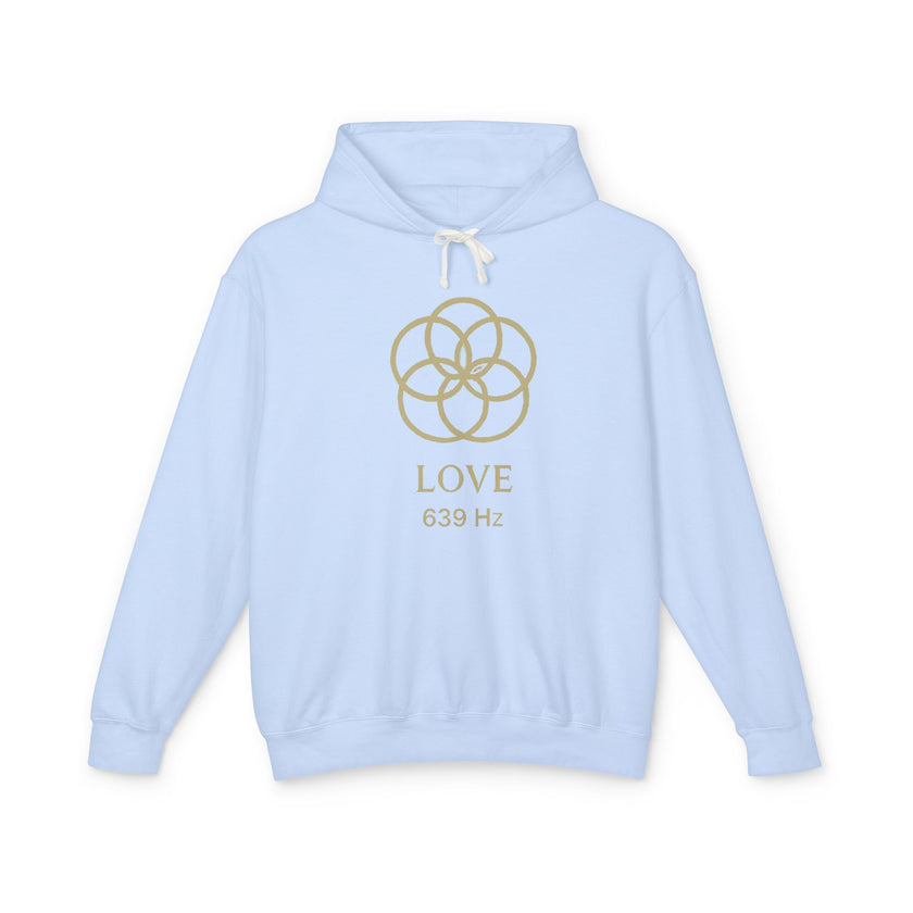 F°6 - LOVE - Unisex Lightweight Hooded Sweatshirt