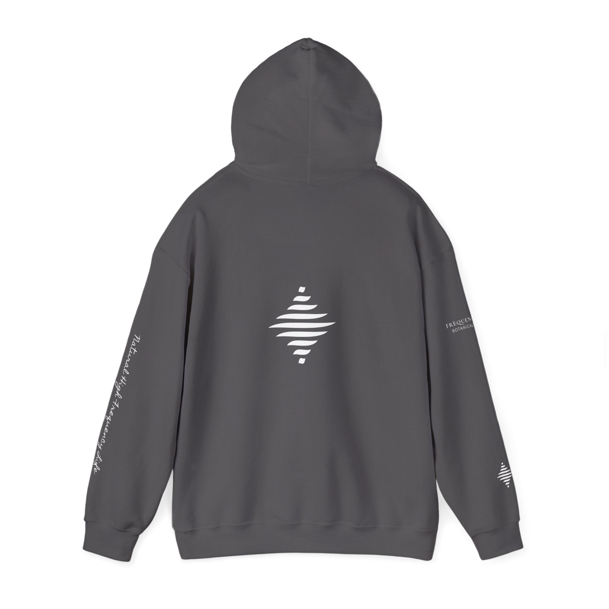 Inspire 965 Hz Star Logo Hoodie | Frequency Botanical Minimalist Design