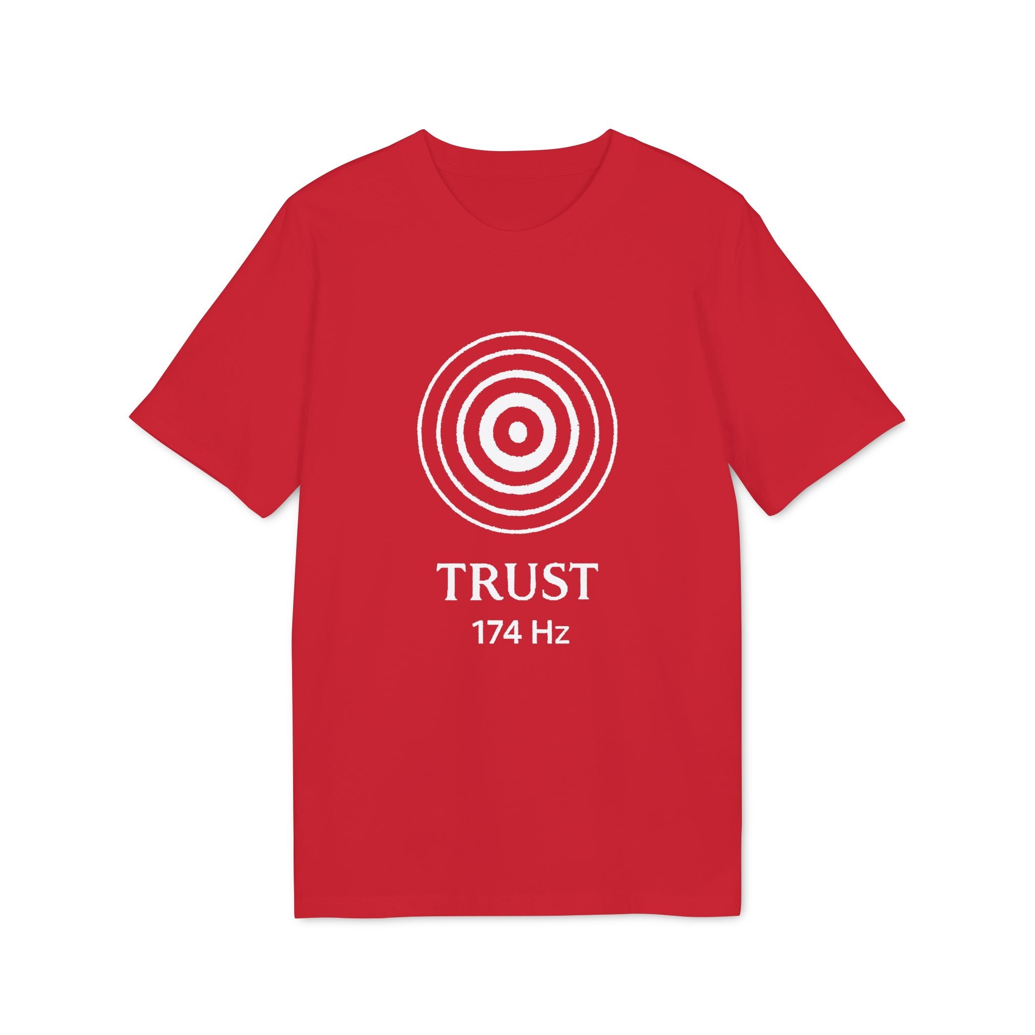 Trust 174 Hz T-Shirt — Minimal Spiritual Frequency Tee