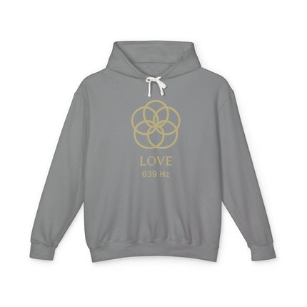 F°6 - LOVE - Unisex Lightweight Hooded Sweatshirt