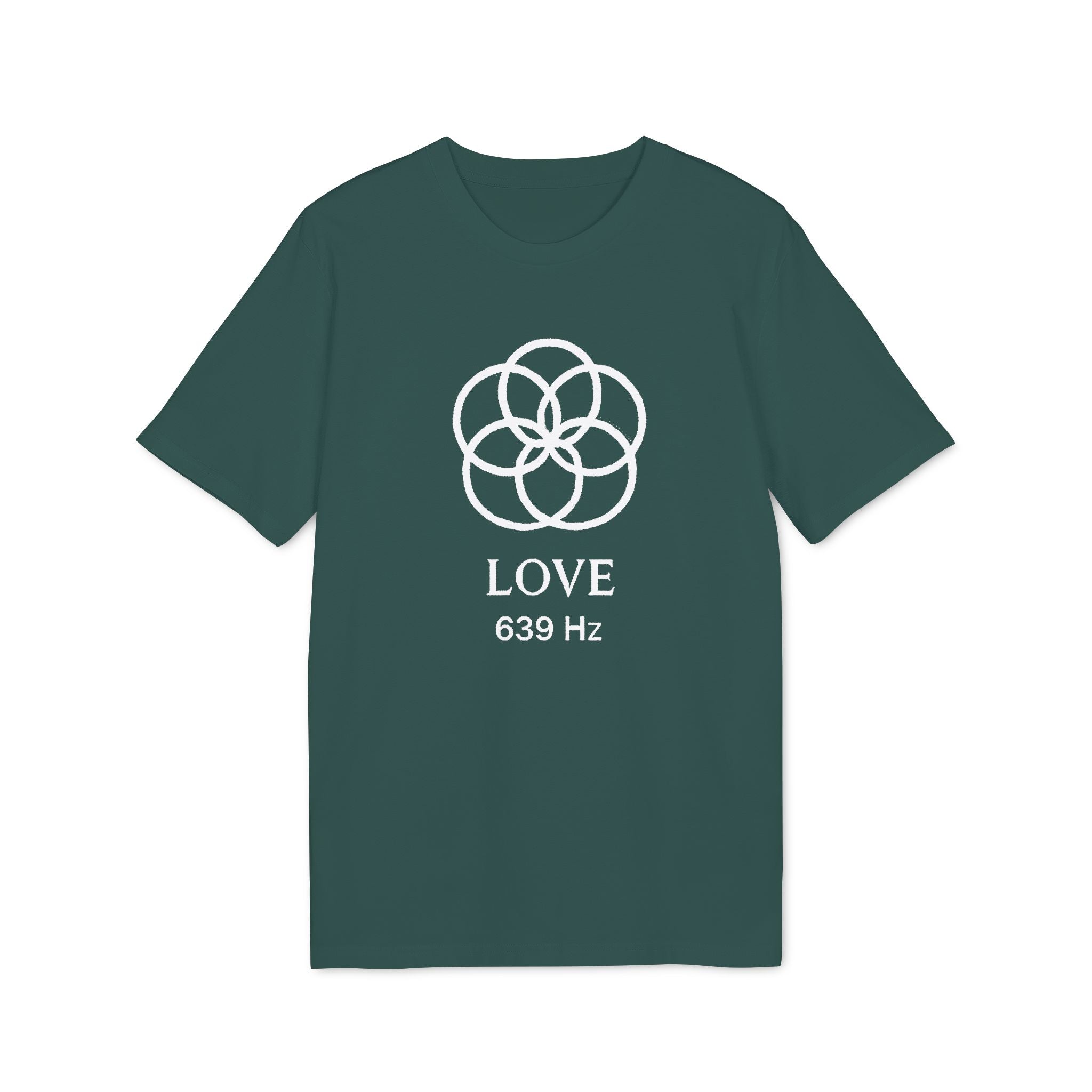 Love 628 Hz T-Shirt — Minimal Spiritual Frequency Tee
