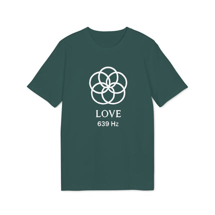 Love 628 Hz T-Shirt — Minimal Spiritual Frequency Tee