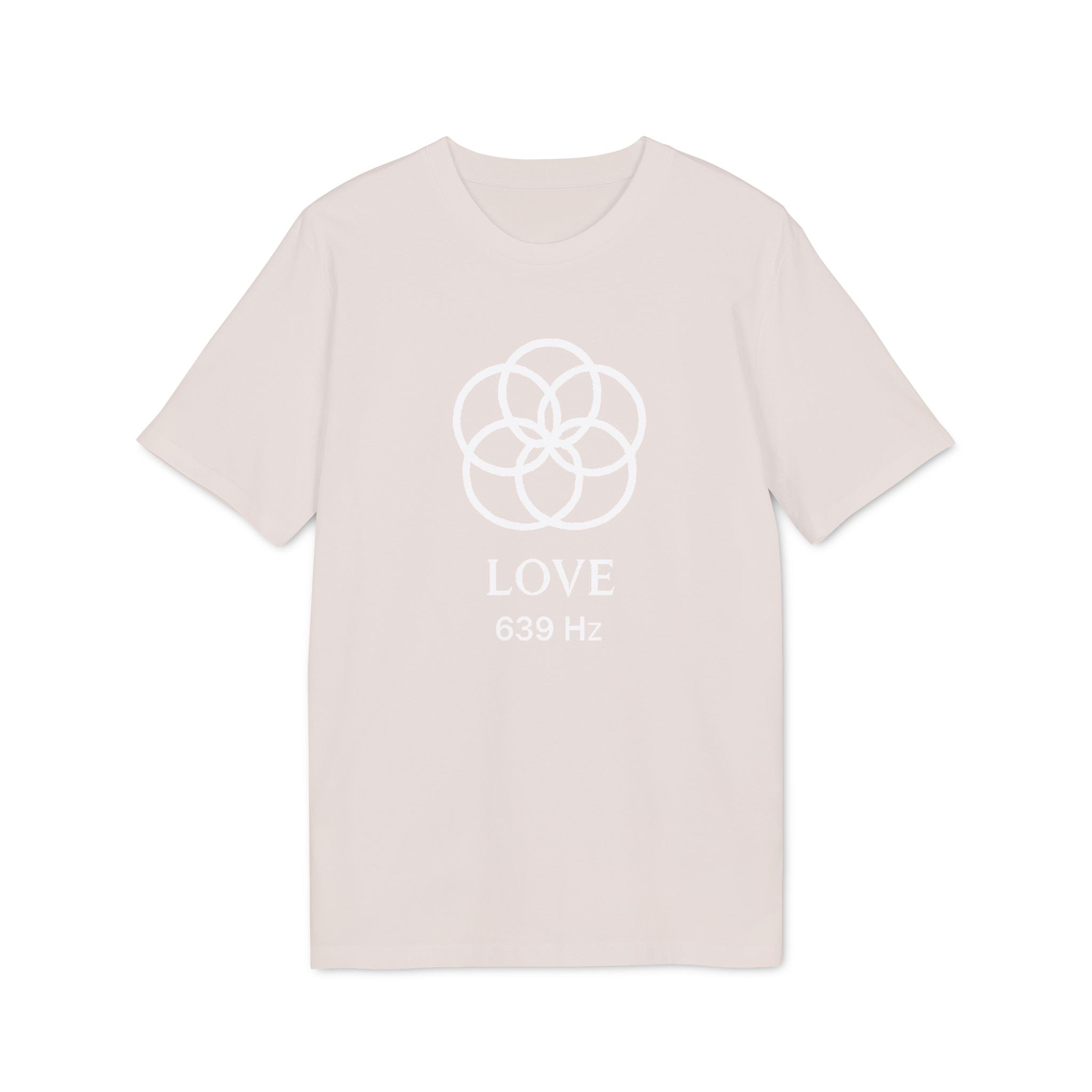 Love 628 Hz T-Shirt — Minimal Spiritual Frequency Tee