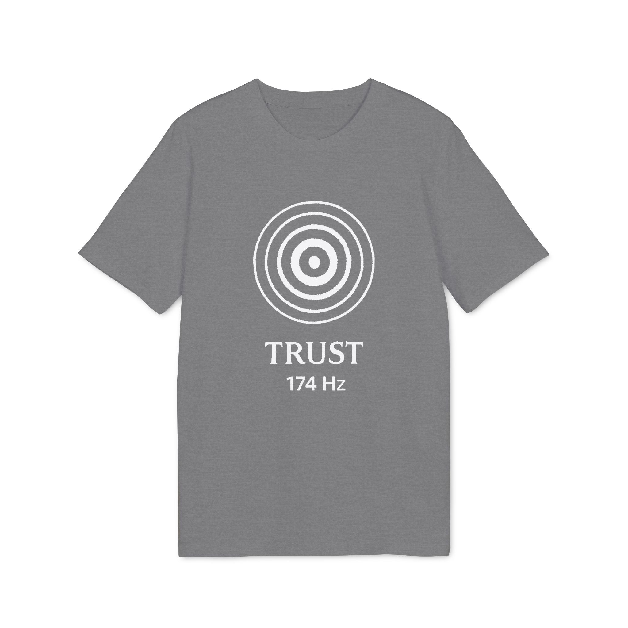 Trust 174 Hz T-Shirt — Minimal Spiritual Frequency Tee