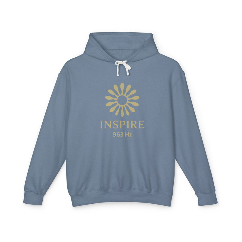 F° 9- INSPIRE - Unisex Lightweight Hooded Sweatshirt