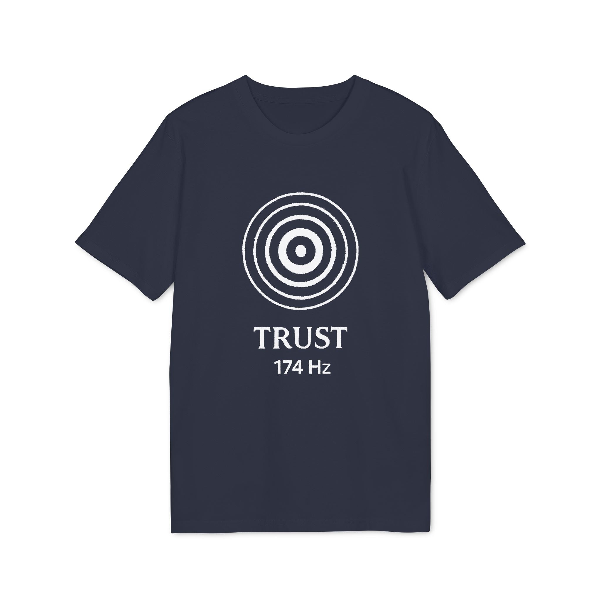 Trust 174 Hz T-Shirt — Minimal Spiritual Frequency Tee