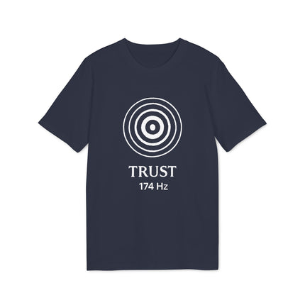 Trust 174 Hz T-Shirt — Minimal Spiritual Frequency Tee