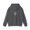 Instinct 396 Hz Star Logo Hoodie | Frequency Botanical Minimalist Design